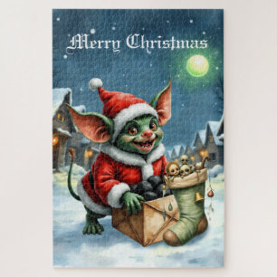 Naughty List Delivery: The Goblin Clause Chronicle Jigsaw Puzzle
