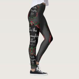 Naughty List Leggings