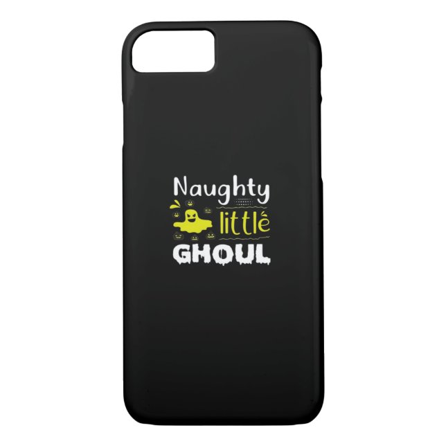 Naughty Little Ghoul Case-Mate iPhone Case (Back)