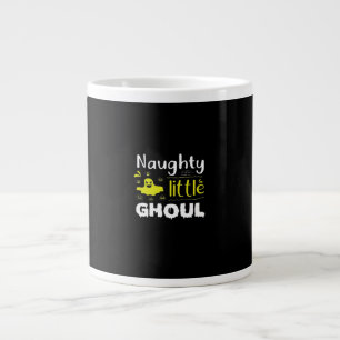 Naughty Little Ghoul Funny Halloween Design Large Coffee Mug