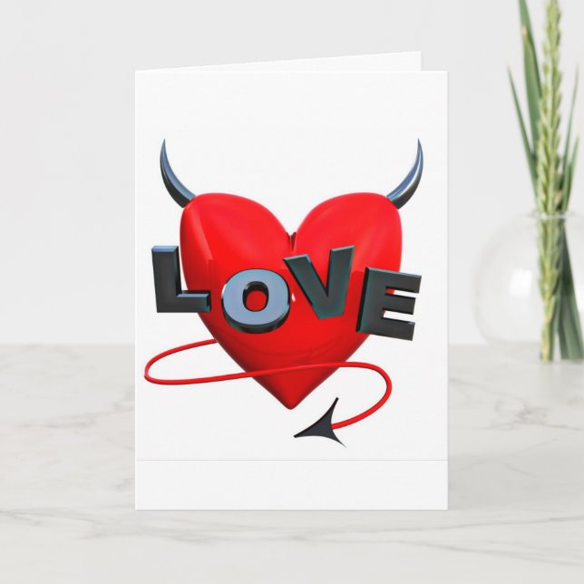 Naughty LOVE Holiday Card (Front)
