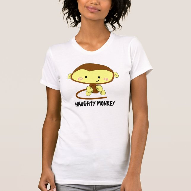 Naughty Monkey T-Shirt (Front)