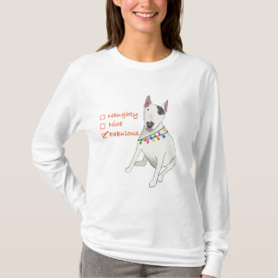 Naughty, Nice or Fabulous Rex The TV Terrier.Tee T-Shirt