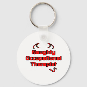 Naughty Occupational Therapist Keychain
