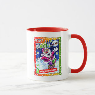 Naughty or nice, choose your list mug