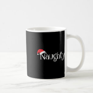 Naughty Or Nice Costume Matching Christmas Couples Coffee Mug