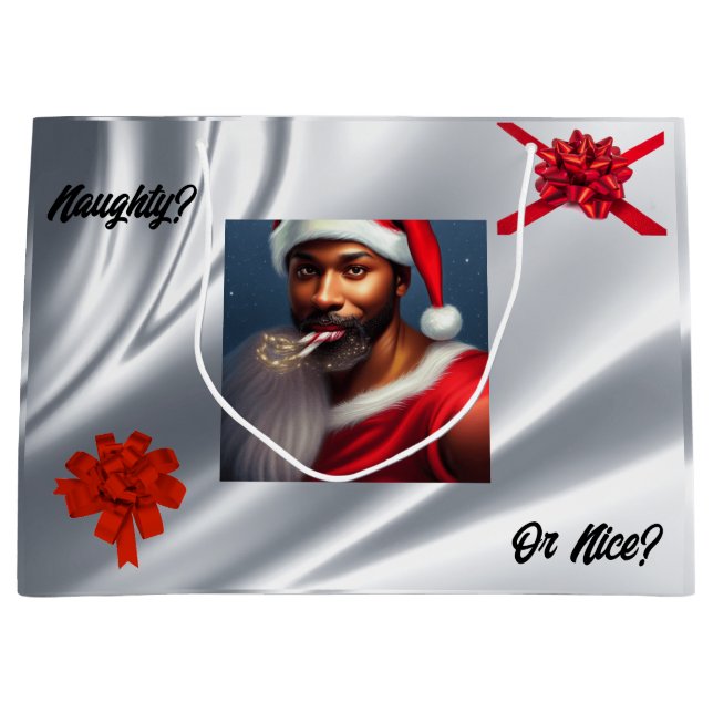 Naughty or Nice Gift Bag (Front)