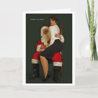 Naughty or Nice? Holiday Card