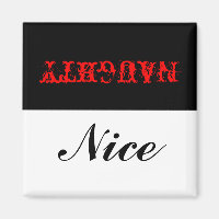 Naughty or Nice? Magnet