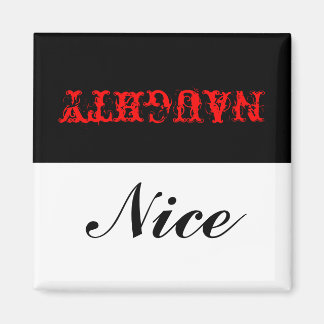 Naughty or Nice? Magnet