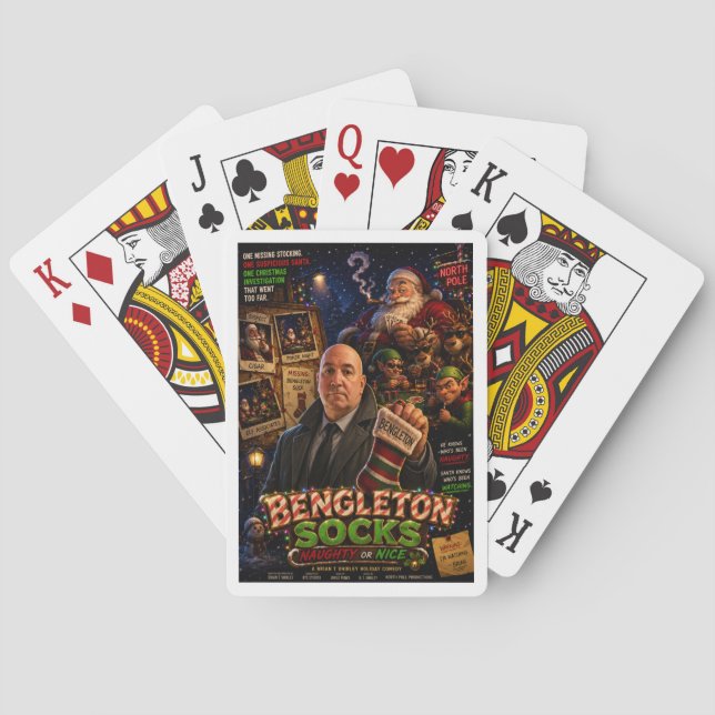 Naughty or Nice Playing Cards (Back)