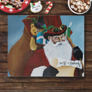 Naughty or Nice Santa List Jigsaw Puzzle