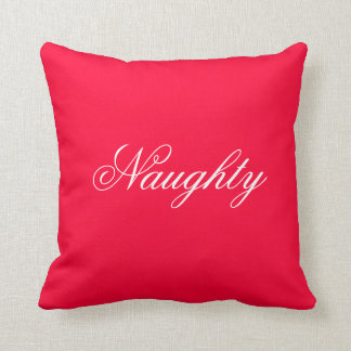Naughty or Nice Square Pillow
