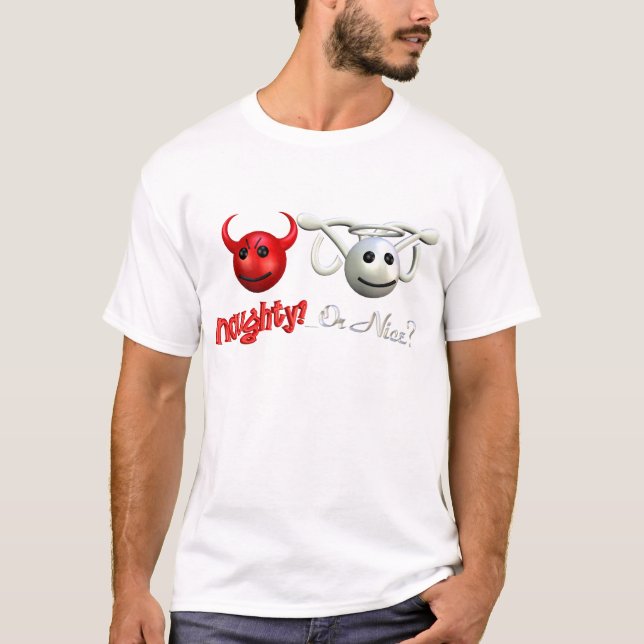 Naughty? Or Nice? T-Shirt (Front)