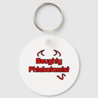 Naughty Phlebotomist Keychain