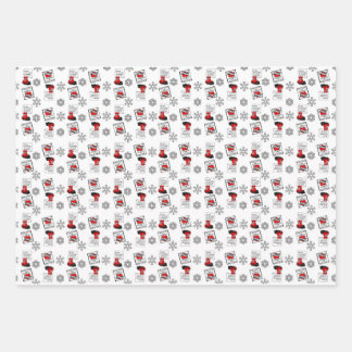 Naughty Rockhound, Geologist, Christmas Gift Wrap