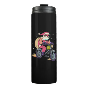 Naughty Santa Claus Thermal Tumbler