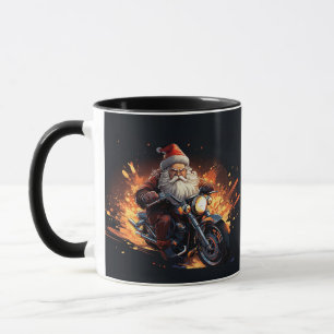 Naughty Santa mug