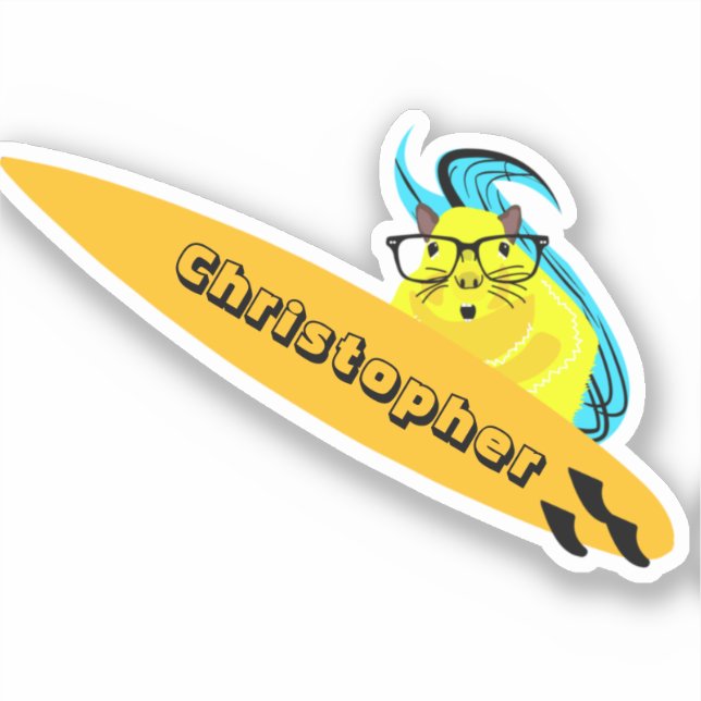 Naughty Squirrel #104 Surfing  (Front)