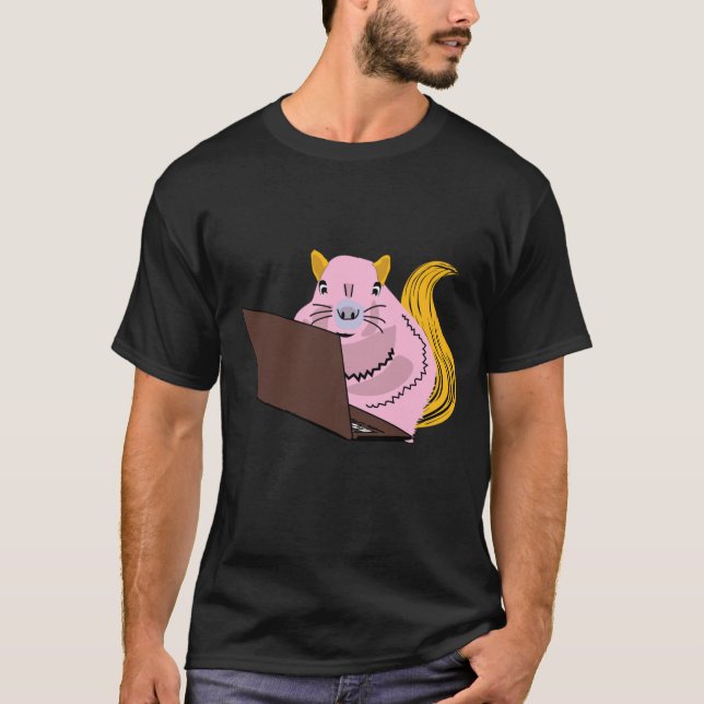 Naughty Squirrel #107 T-Shirt (Front)