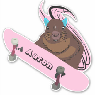 Naughty Squirrel #109 Skateboarding