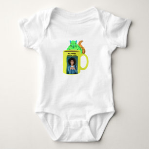 Naughty Squirrel #110 Baby Coffee Bodysuit