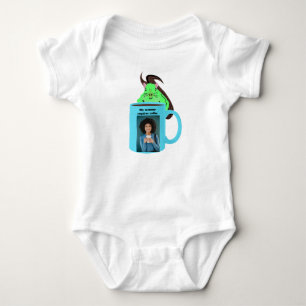 Naughty Squirrel #110 Baby Coffee  Bodysuit