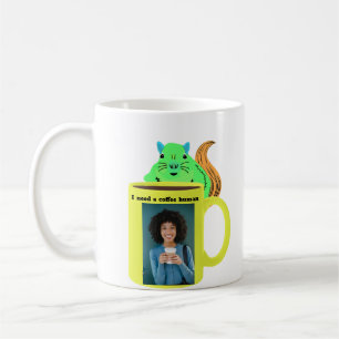 Naughty Squirrel #110 Human Coffee Coffee Mug