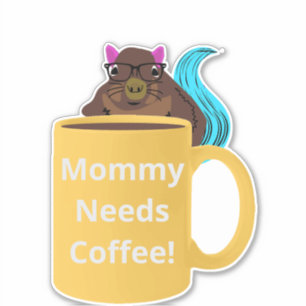 Naughty Squirrel #112 Coffee Cup
