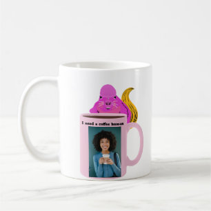 Naughty Squirrel #130 Coffee Human Mug