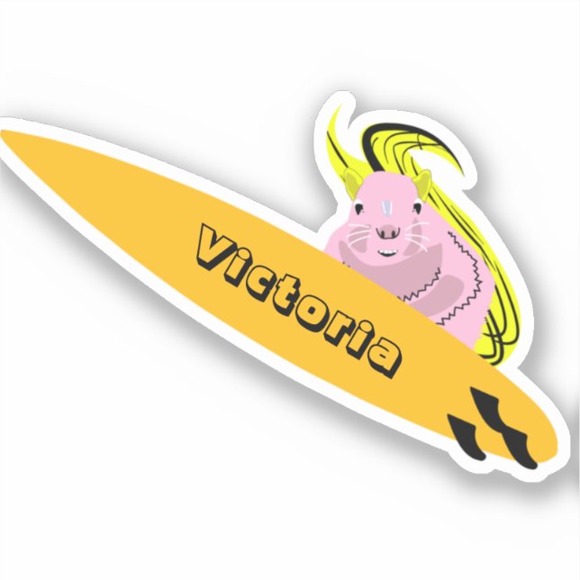 Naughty Squirrel #1507 Surfing (Front)
