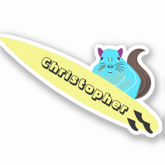 Naughty Squirrel #150 Surfing (Front)