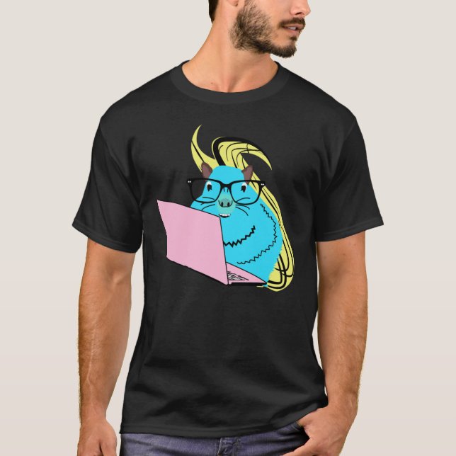 Naughty Squirrel #153 T-Shirt (Front)