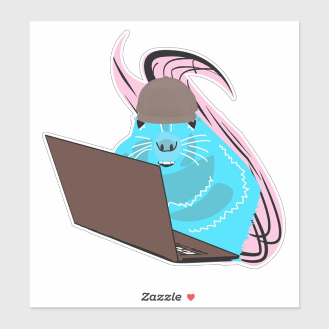 Naughty Squirrel #154 Sticker (Sheet)