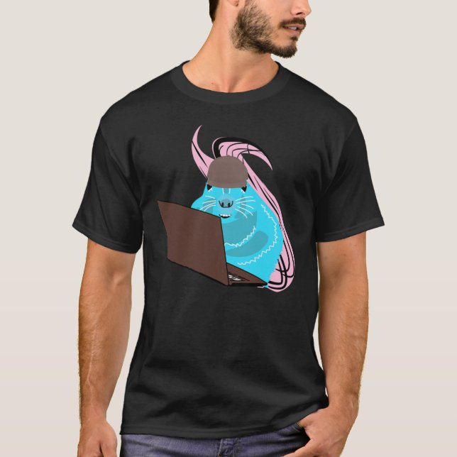 Naughty Squirrel #154 T-Shirt (Front)