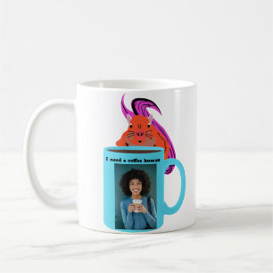 Naughty Squirrel #156 Coffee Human Mug