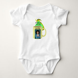 Naughty Squirrel #167 Baby Coffee Bodysuit