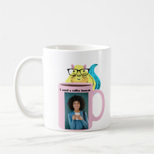 Naughty Squirrel #168 Coffee Human Mug