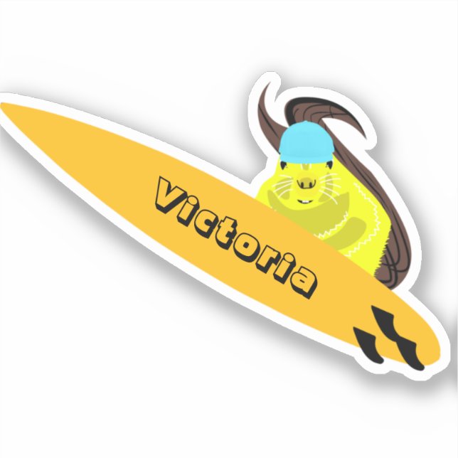 Naughty Squirrel #1729 Surfing (Front)
