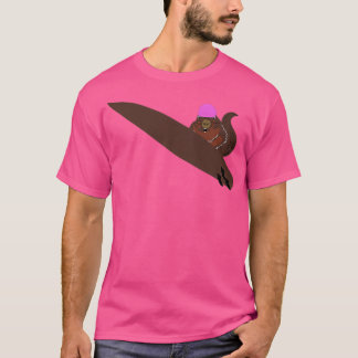 Naughty Squirrel 174 Surfing T-Shirt