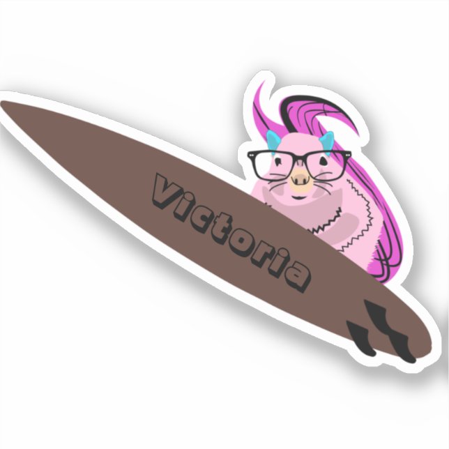 Naughty Squirrel #1766 Surfing (Front)