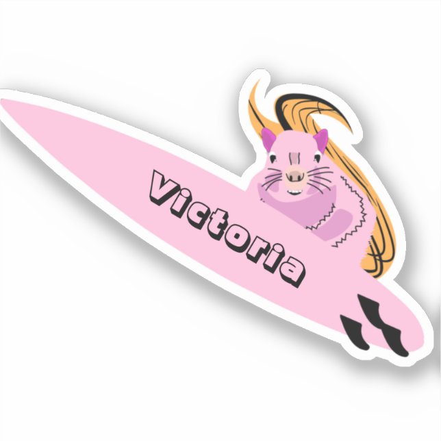 Naughty Squirrel #1874 Surfing (Front)