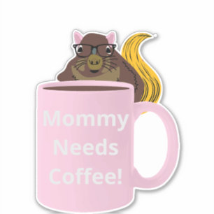 Naughty Squirrel #205 Coffee Cup