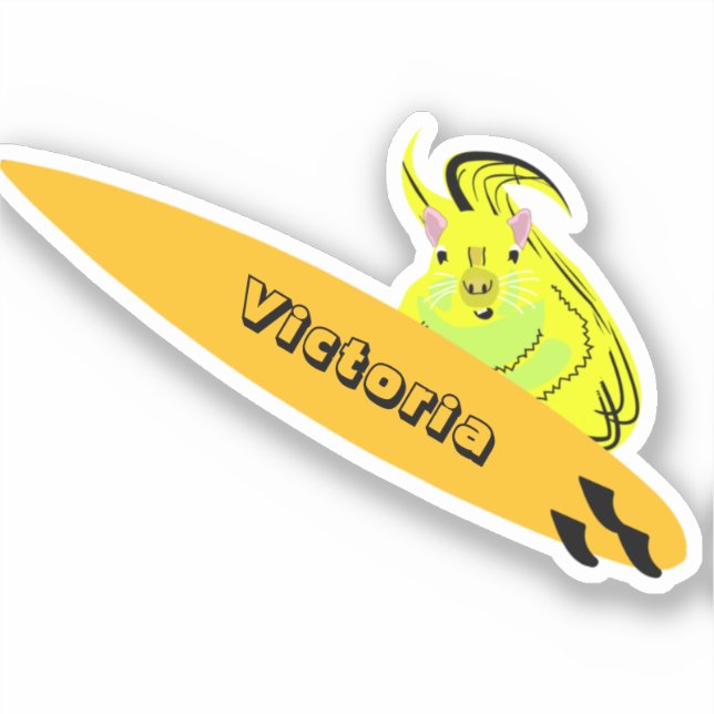Naughty Squirrel #2096 Surfing (Front)