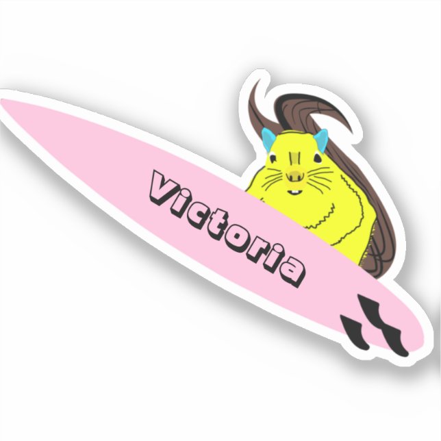 Naughty Squirrel #2122 Surfing (Front)