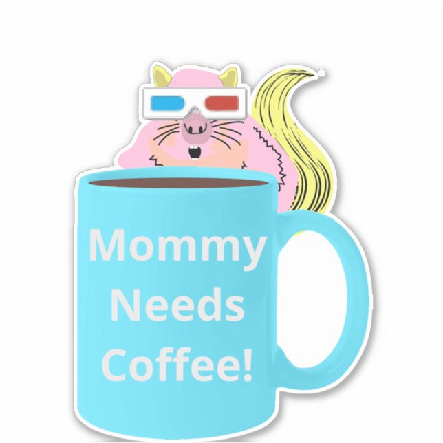 Naughty Squirrel #242 Coffee Cup (Front)