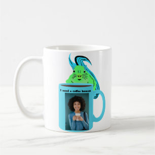 Naughty Squirrel #244 Coffee Human Mug