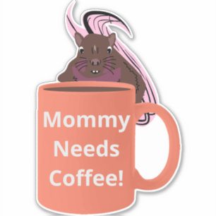 Naughty Squirrel #259 Coffee Cup