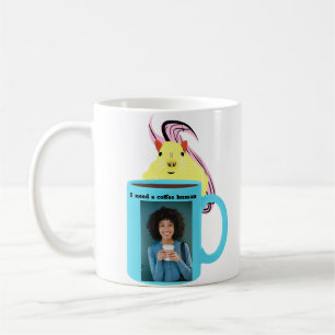 Naughty Squirrel #287 Coffee Human Mug