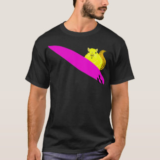 Naughty Squirrel 305 Surfing T-Shirt